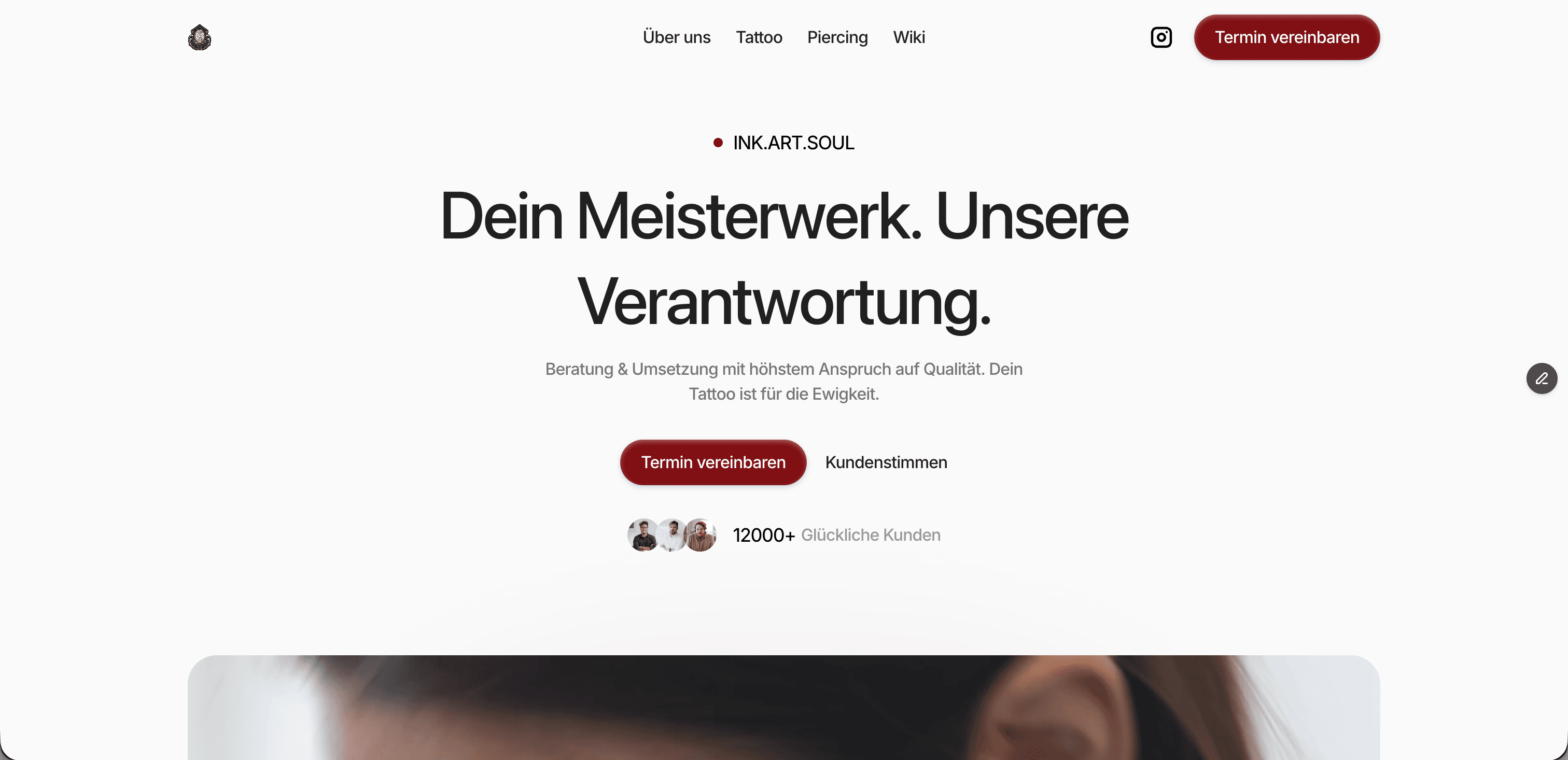 Website-Vorschau — Maurer & Beton